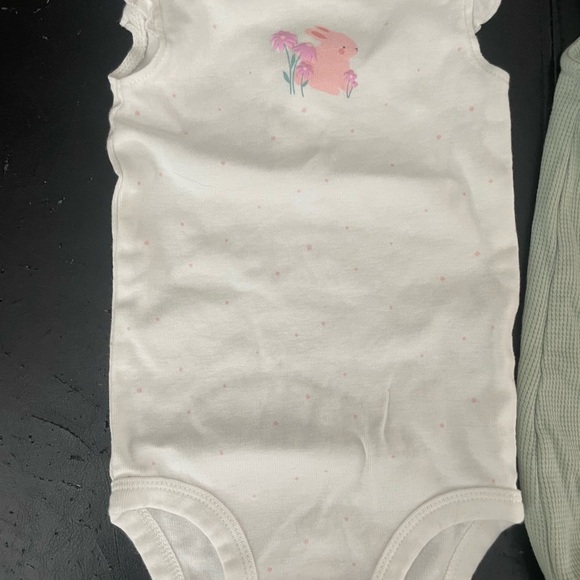 Carter's Assorted Kids Bodysuits - Stripes, Floral, and Solid - Picture 2 of 9